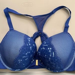 Cacique 42C clasp in front racerback push up bra